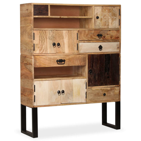 Rustika Rowe -  Sideboard Solid Mango Wood 100x30x130 cm